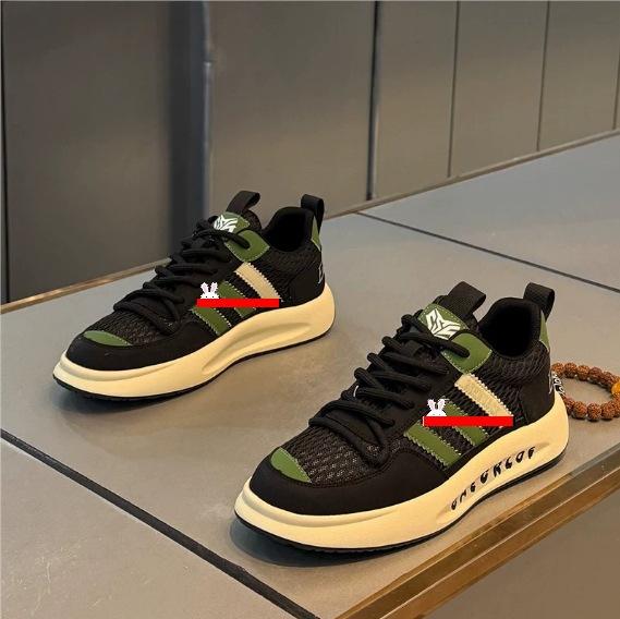 High-end color matching mesh low-top shoes New light luxury shoes in spring and summer