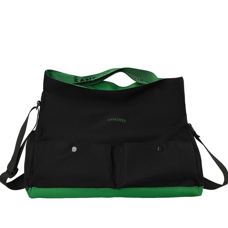 

Versatile Men s Crossbody Bag, Casual Large Capacity Single Shoulder Trendy Travel Bag, Dry Wet Separation Fitness Bag
