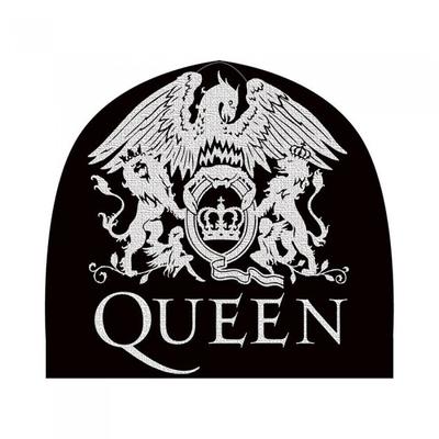 Queen Unisex Adult Crest Beanie