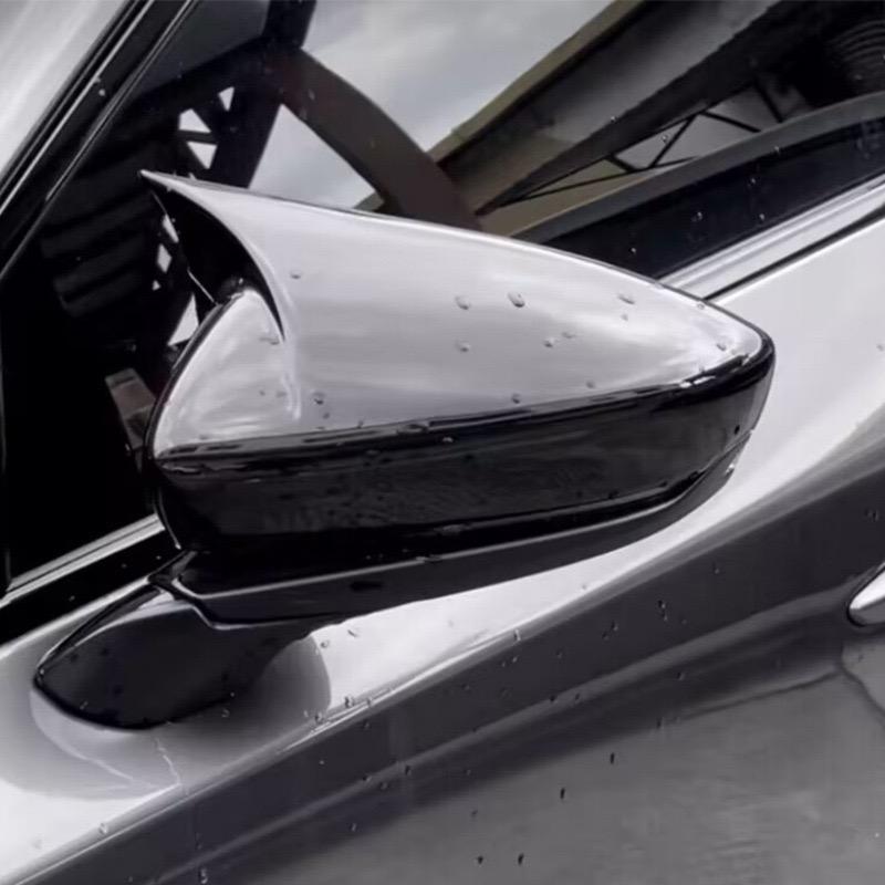 Fit For Mazda 3 Axela 2019 2020 2021 2022 2023 Car Rearview Mirror Cover Cap Mirror Housing Cover Rearview Cap
