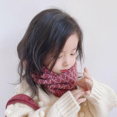 Thick Warm Wool Knit Baby & Kids Scarf for Fall/Winter - Unisex