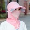 Sunscreen Cap with UV Protection Breathable Lightweight Hat for Fishing Hiking and Traveling Outdoors