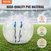 VEVOR Inflatable Bumper Ball 1-Pack, 4FT/1.2M Body Sumo Zorb Balls for Teen & Adult