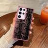 Case for Samsung Galaxy S25Edge S25 Note 20 Ultra S24 FE S21 S20 FE S23 S22 Ultra Phone Cover Snakeskin Pattern