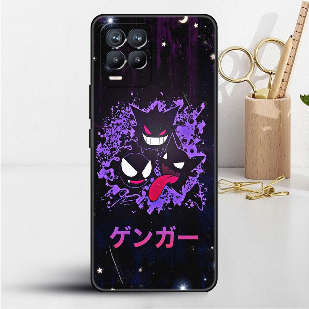 Husă Pentru Realme 8 C21y GT Neo 2 3 8i C21 7 C11 6 C12 C35 C3 GT 9 Pro C12 Husă Telefon Silicon TPU Japonia Anime Pokemon Gengar