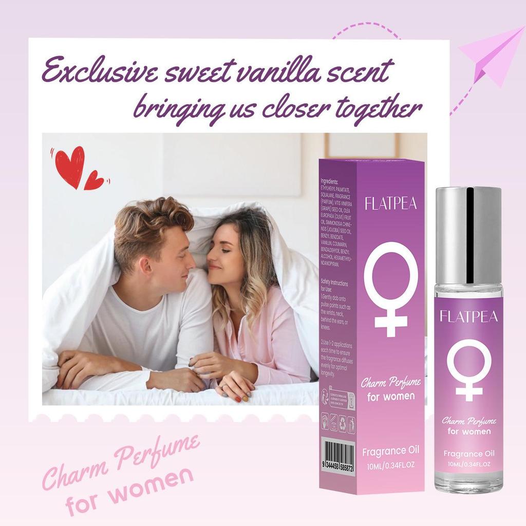 Women's Vanilla Gourmand Pheromone Perfume Oil - Alcohol-Free, Long-Lasting Scent