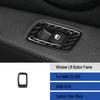 Carbon Fiber Car Door Window Lift Switch Frame Cover For BMW Z4 E89 2009-2016