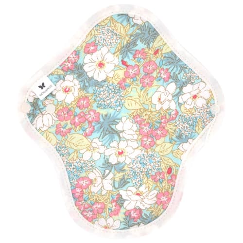 AENUANCE Cloth Pads, Absorbent for Menstrual Discharge, Thick, 10cc Capacity, Small, Non-Waterproof, Pattern No. 184AESH-184
