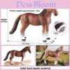 Wild Animal Model Kids Educational Toy Plastic Horse Figurine For Children Play