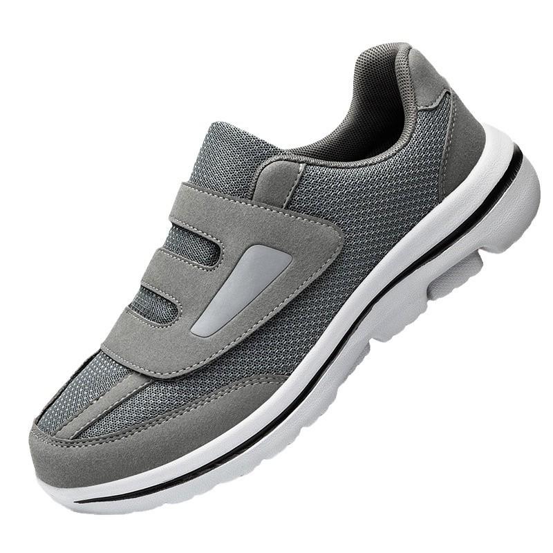Klettverschluss Schuhe zur Genesung bei geschwollenen Füßen für Damen & Herren - Extra Weit für Ältere, Gicht & Hemiplegie