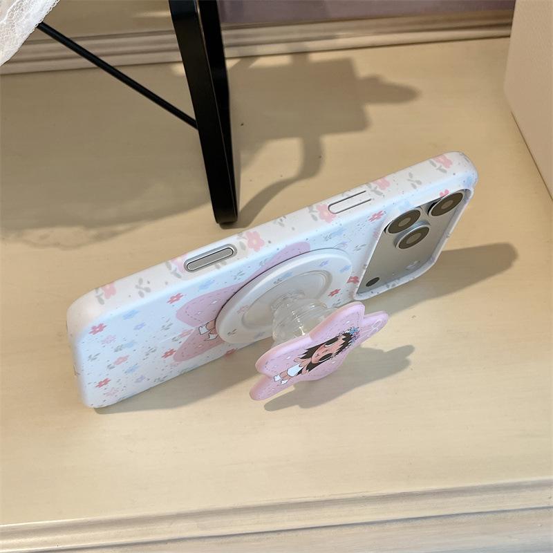 

Jade Magnetic Floral Star Case for iPhone 17/16 Pro Max/15 Pro iPhone 16 Pro