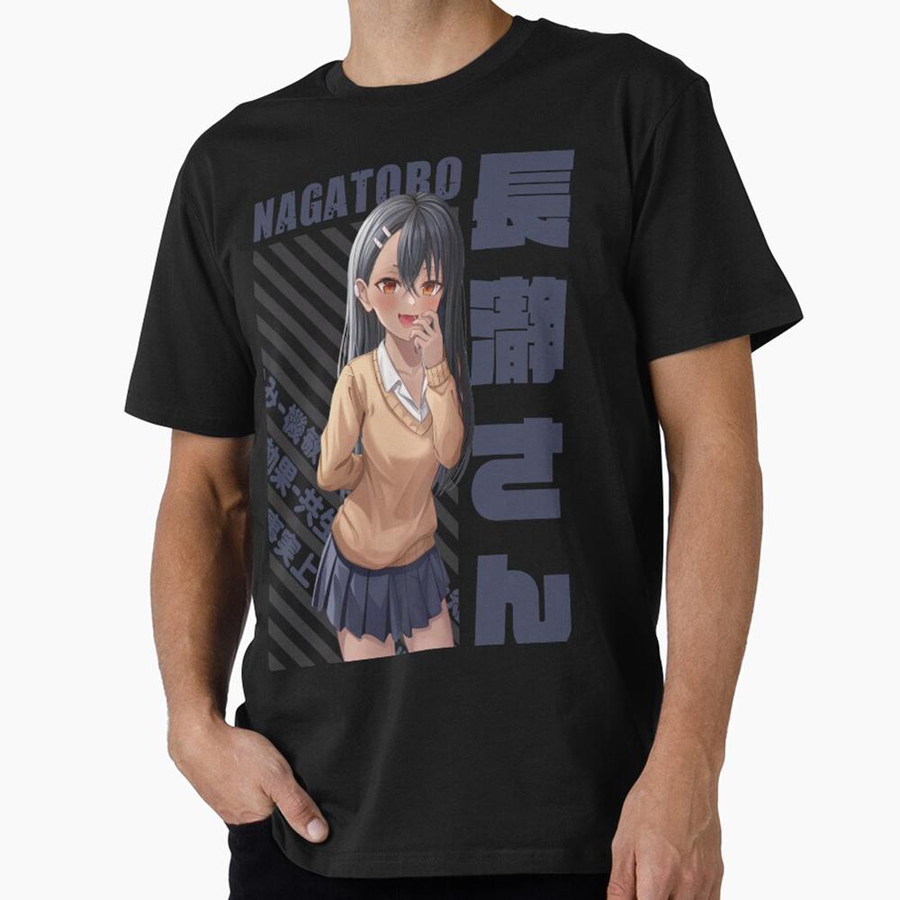 Ijiranaide Nagatorosan Hayase Nagatoro Anime gift t shirt Dont Toy With MeMiss Nagatoro Cartoon Graphic tee Short sleeve tee S
