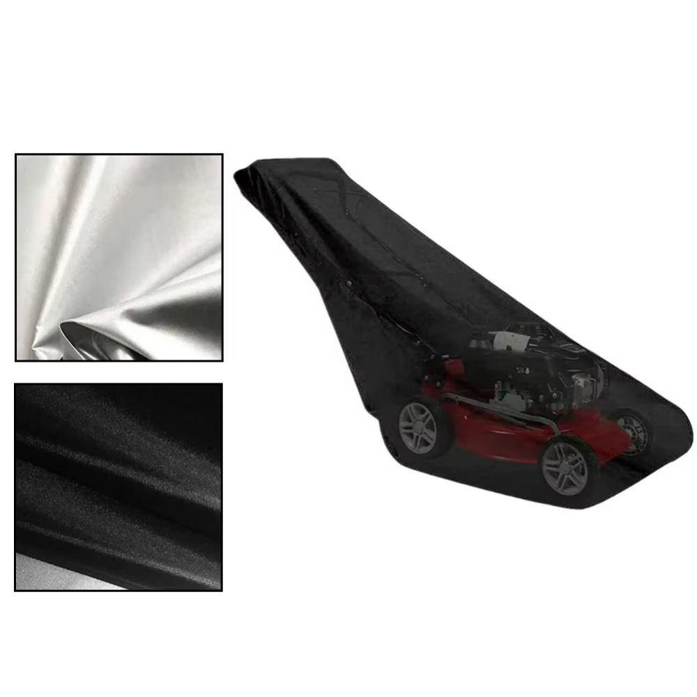 Waterproof Lawn Mower Cover UV-Resistant Trimmer Cover Heavy-duty Mower Cover Snow Blower