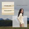 Beneunder Women's Semi-High Collar Long Sleeve Base Layer Top SF026