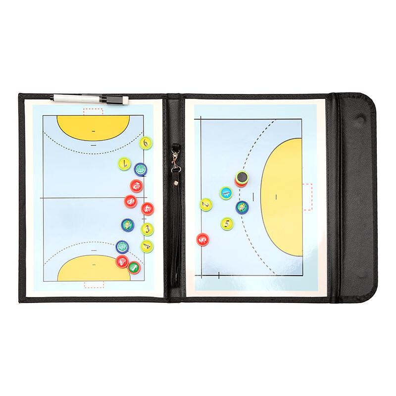 WEZHO Folding Magnetic Leather Handball Tactic Board