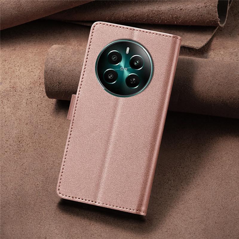 Wallet Flip Anti-theft Case For OPPO Realme 12+ 12X 11X 11 4G Realme12 Pro Plus 5G Leather Cover RFID Blocking Protective Bags