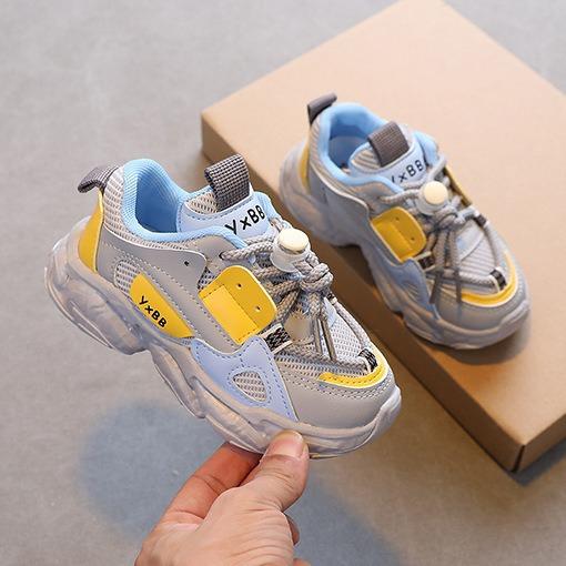 Kids Casual Sneakers Breathable Mesh Non-slip Toddler Shoes For Boys Girls Comfortable Children Sport Walking Shoes