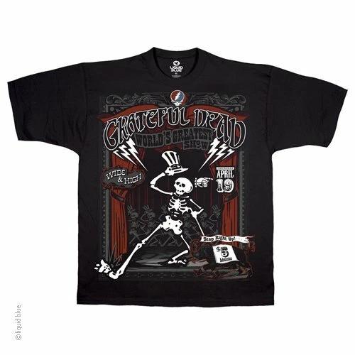 

New GRATEFUL DEAD WORLD S GREATEST SHOW LICENSED ROCK Shirt 2XL
