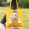1Pcs Cute Canvas Cat Sling Bag with Head Hole Portable Pet Carrier for Small Medium Dogs Cat Supplies