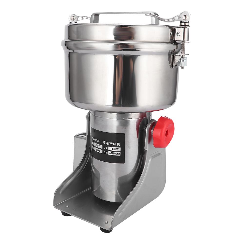 1000g Mini Electric Grinder Household Dry Grinding Whole Grains Chinese Herbal Grinding Machine