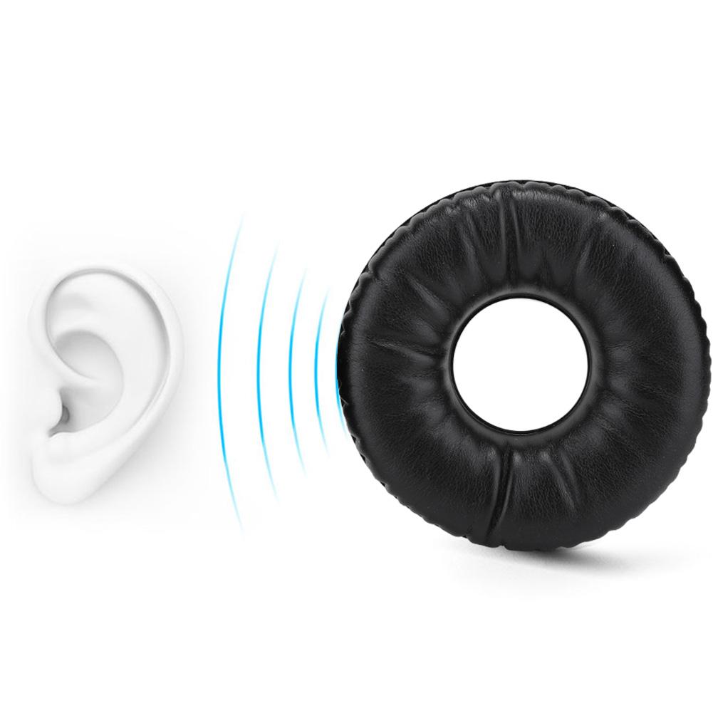 Black Cotton Replacement HD Earphone Ear Pads Cushion for AKG K121 K121S K141 MK II K142