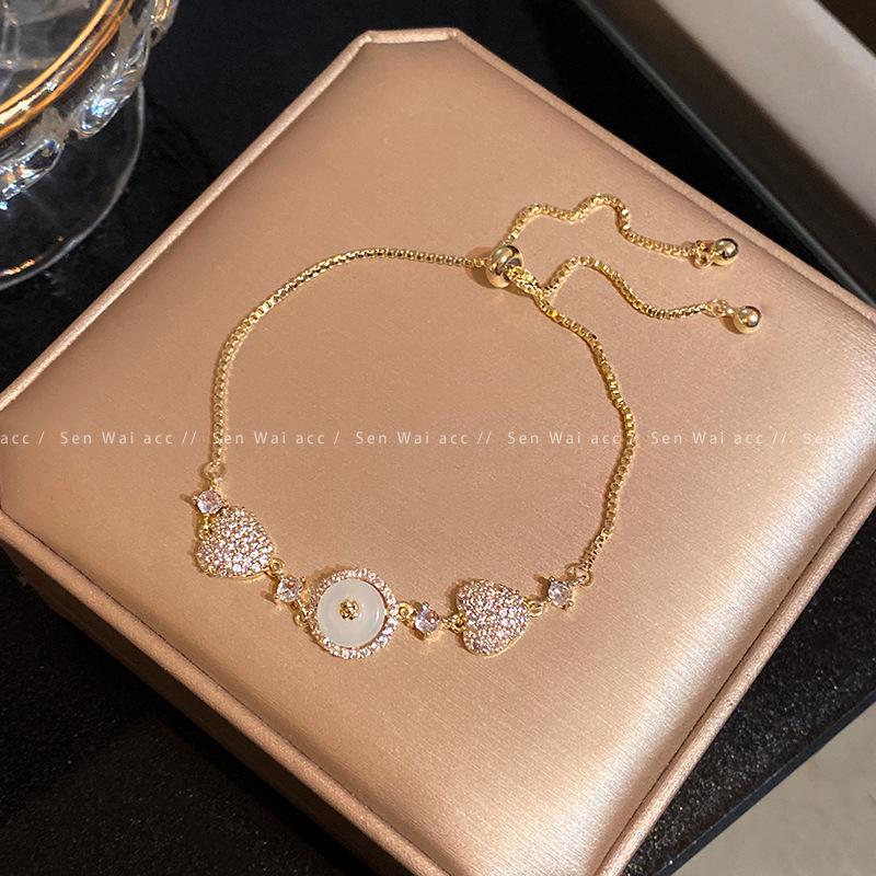 

Браслет любви Zir*****pal женский супер фея изысканный браслет интернет-знаменитости регулируемые украшения