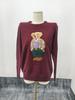 2026 Autumn/Winter Women's Casual Academy Style Bear Sweater