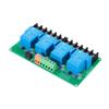 MECCANIXITY 1 Pcs DC 5V 4 Channel Relay Module Switch Boards Shield 30A High or Low Level Trigger for Electronics Industrial Home Automation
