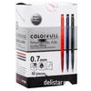 Deli Retractable Ballpoint Pen Set, 0.7mm
