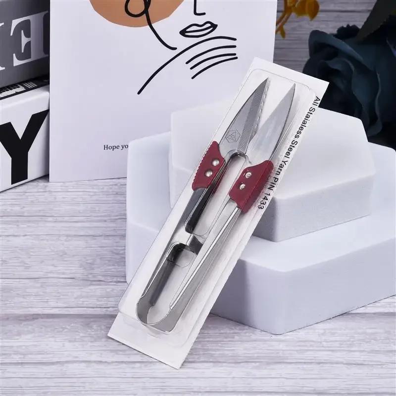 

Stainless Steel Yarn Shears Cutting Sewing Scissors Shears Cross Stitch Scissors Embroidery Scissor U Thread Scissors