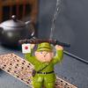 Surrendering Soldier Ceramic Tea Pet Ornament