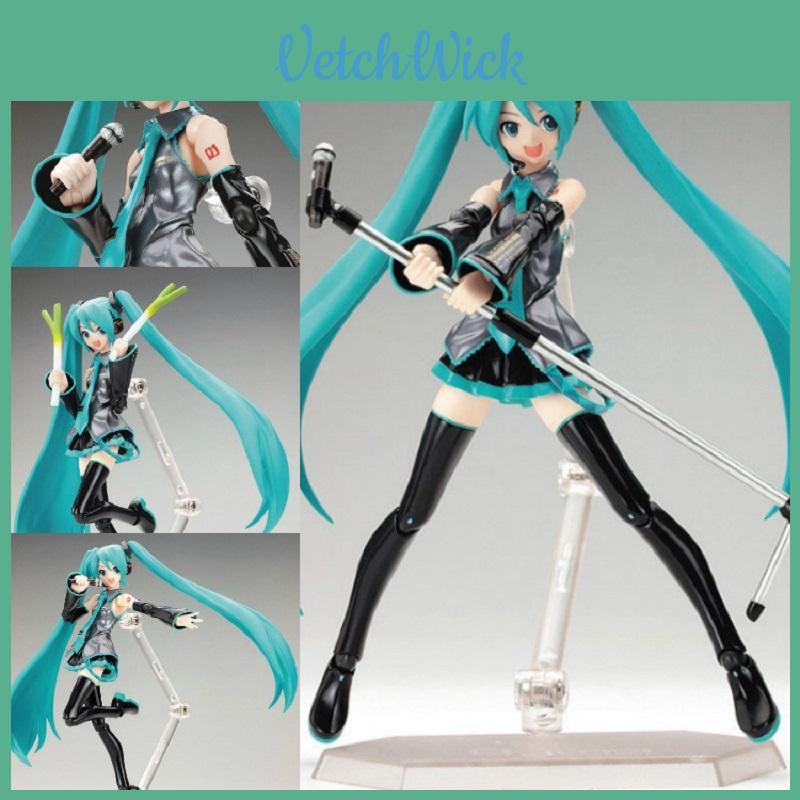 15cm Anime Vocaloid Hatsune Miku Action Figma Figure Doll For Collectors**