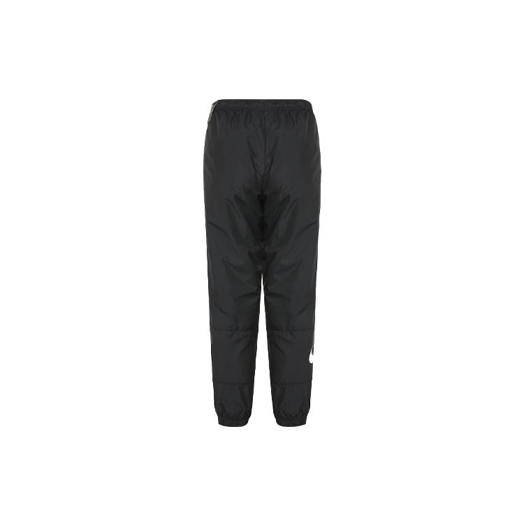 (WMNS) Nike Nsw Stmnt Wvns Pant Running Training Colorblock Knit Sports Pants/Trousers/Joggers Autumn Black Women's DC0041-010