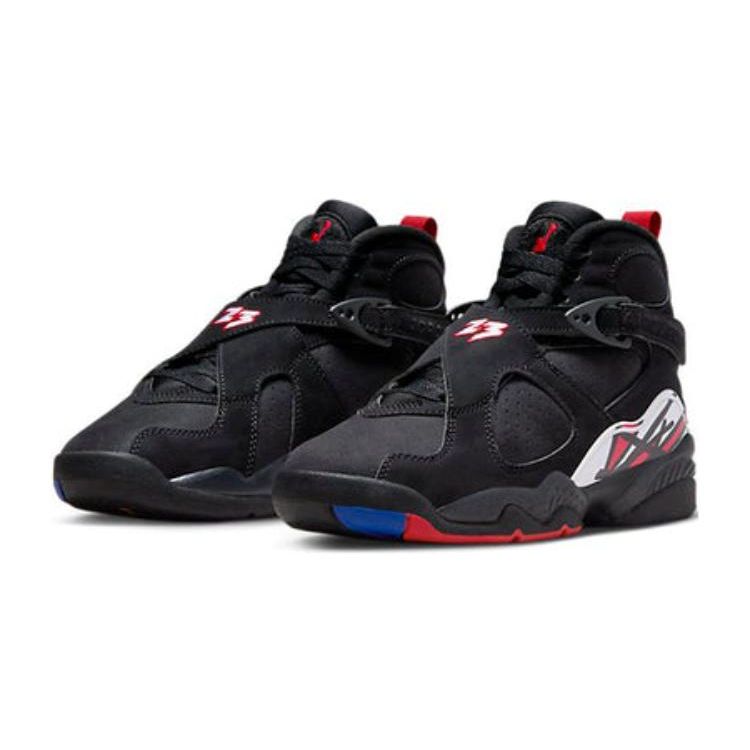 Zapatillas para Niños Air Jordan 8 Retro GS Playoff 2023 Negro Rojo Verdadero Blanco 305368-062
