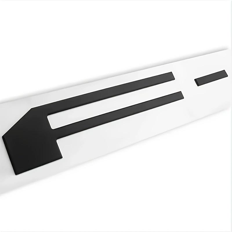 1pc F150 Ford Raptor Pickup Truck Logo, 2021 Ford Raptor Rear Trunk Logo, ABS Tail Logo Groove Letter Style Car Sticker, F150 Pickup Truck Label