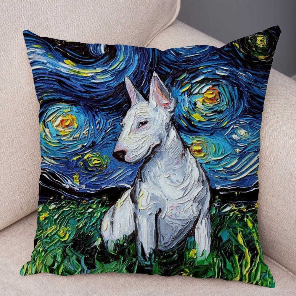 Original Decorative Cushion Cover Abstract Swirl Pattern with Animal Motif Soft Square Pillow Home Living Accessory xcm