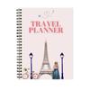 Travelers Journals Spiral-Bound Travel Planner Professional Daily Use Notepad  Business Meetings