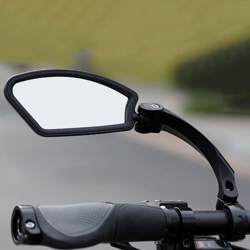 Hd Lens Bicycle Rearview Mirror 360° Rotatable Mountain Bike Rearview Mirror Widened Wide Field Of View Road Bike