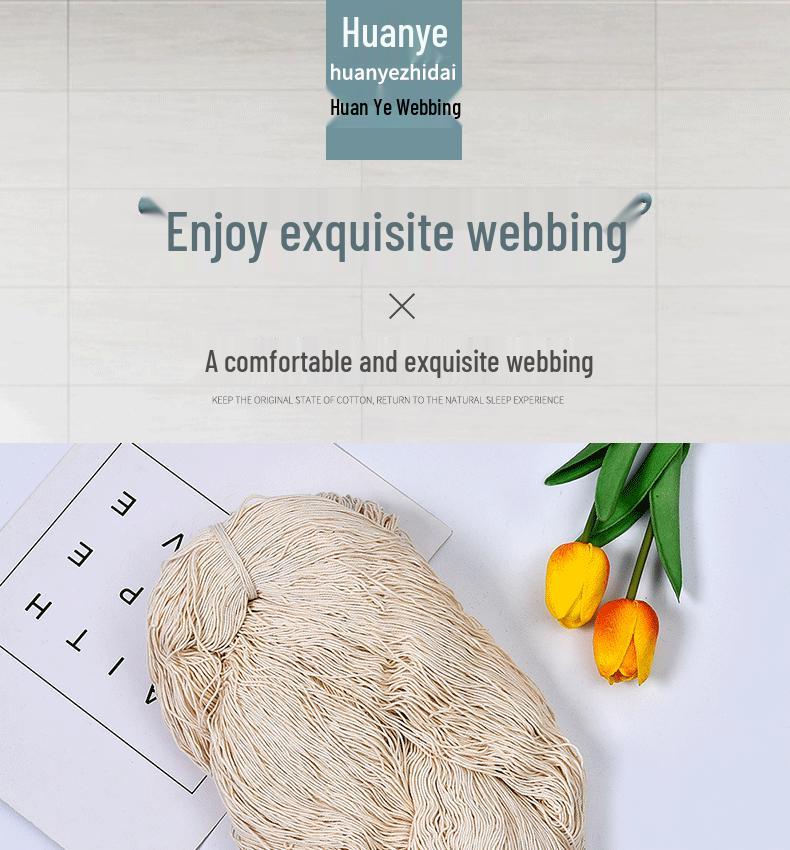Beige Three-Strand Food-Grade Cotton Rope: Ideal for Wrapping Rice Dumplings, Curtain Ties, Decorative Crafts, and More.