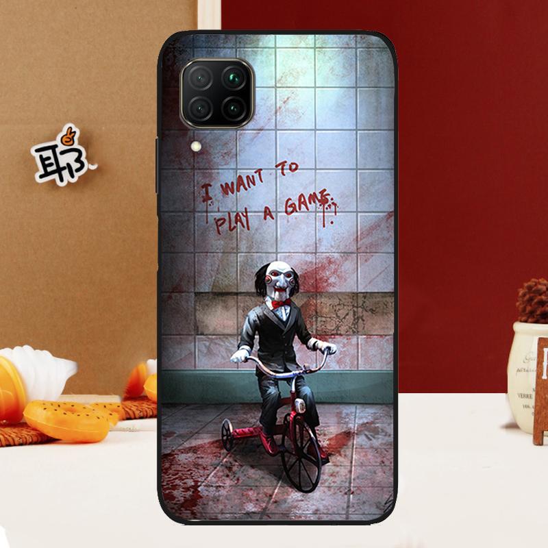 

Saw Jigsaw Puppet For Huawei Nova Y70 Y91 Y90 Y60 Y61 Y72 Y73 3i 7i 8i 11i 12i 9 10 SE P20 P30 P40 Lite Case Huawei Nova Y61