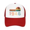 Th Birthday Born Year Old Mesh Baseball Cap Unisex Outdoor Trucker Worker Cap Dad Hat Adjustable Summer Trucker Hat