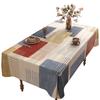 Tablecloth Waterproof And Oil-Proof Leave-In American Retro Light Luxury Rectangular Dining Table Cloth Tablecloth Pad Tablecloth