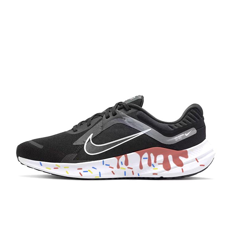 

Nike Quest 5 Slip Resistant, Abrasion Resistant, Breathable Low top Running Shoes Men s Black White DD0204-001(Team181-) 44.5