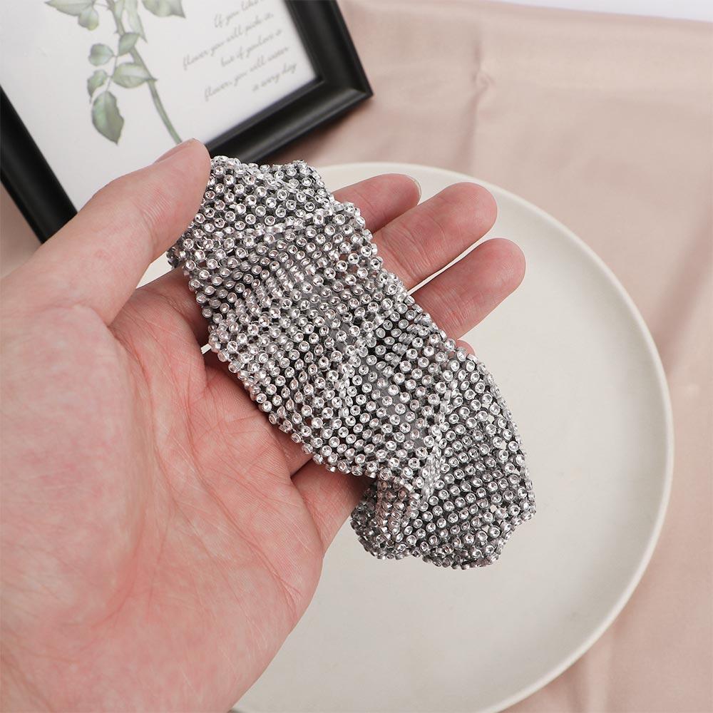 Women Crystal Ponytail Holder Hair Ties Women Hair Bands Hair Ropes Korean Style Scrunchies