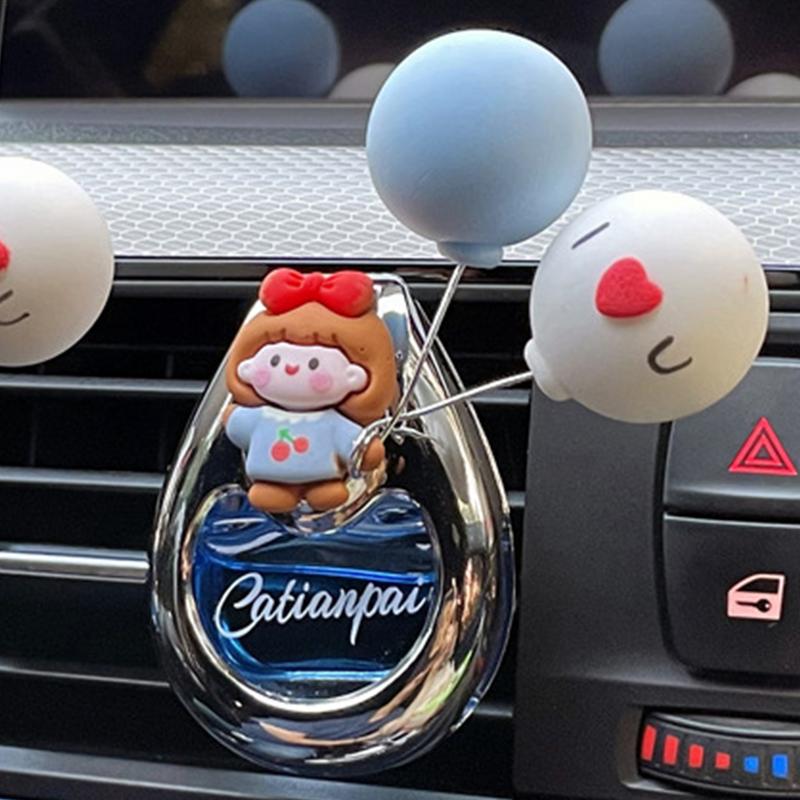 Car Air Freshener Clip Auto Decoration Air Conditioning Car Perfume Clip Car Air Fresheners With Long-Lasting Fragrance