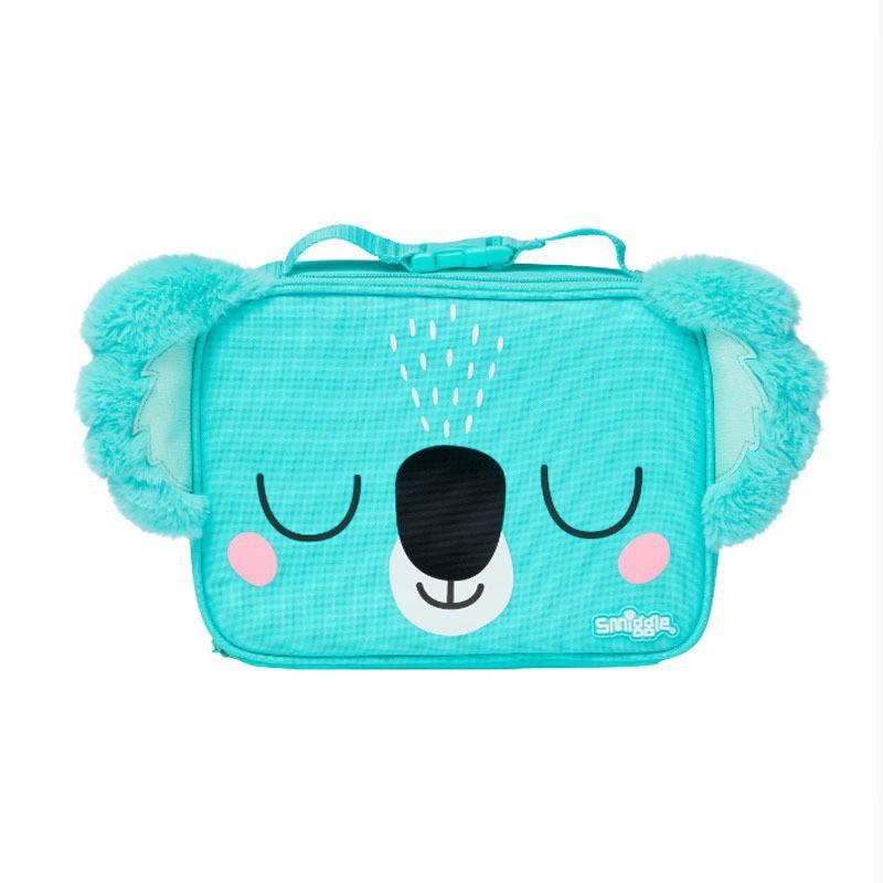 Smiggle Single-Layer Kids Lunch Tote Bag School Children Waterproof Insulated Canvas Lunchbox