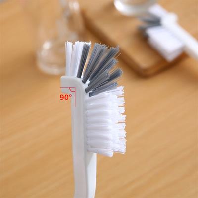 Clean Narrow Brush Plastic Cleaning Brush Long Handle Milk Bottle Glass Tube Cleaning Pan Bowl Brush Home Kitchen Tools