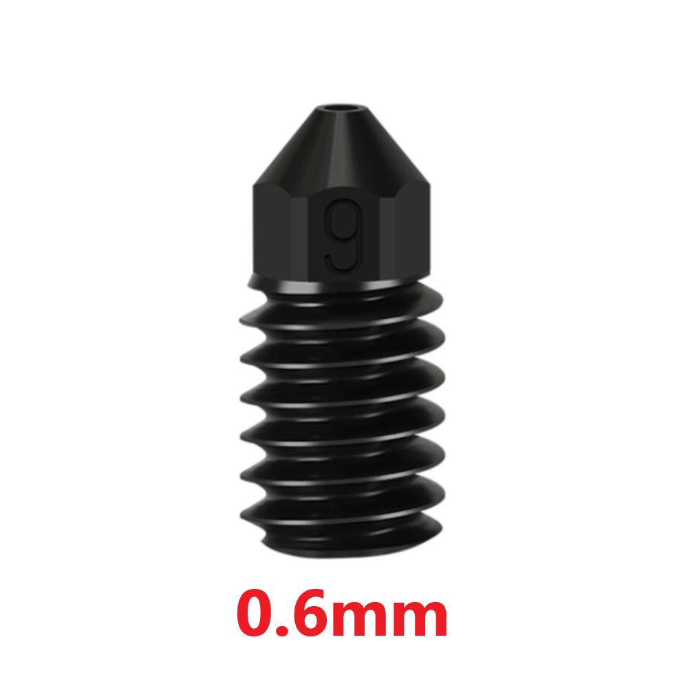 Nozzle For Bambu Lab A1/A1 Mini 0.2 0.4 0.6 0.8mm Hard Steel Brass Replaceable Nozzle For Bambulab A1 Upgrade Hotend