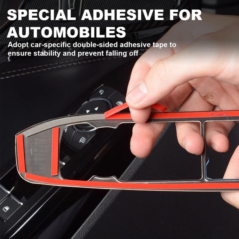 Car Door Window Glass Lift Buttons Control Switch Panel Cover For Ford Explorer     Trims Accessories