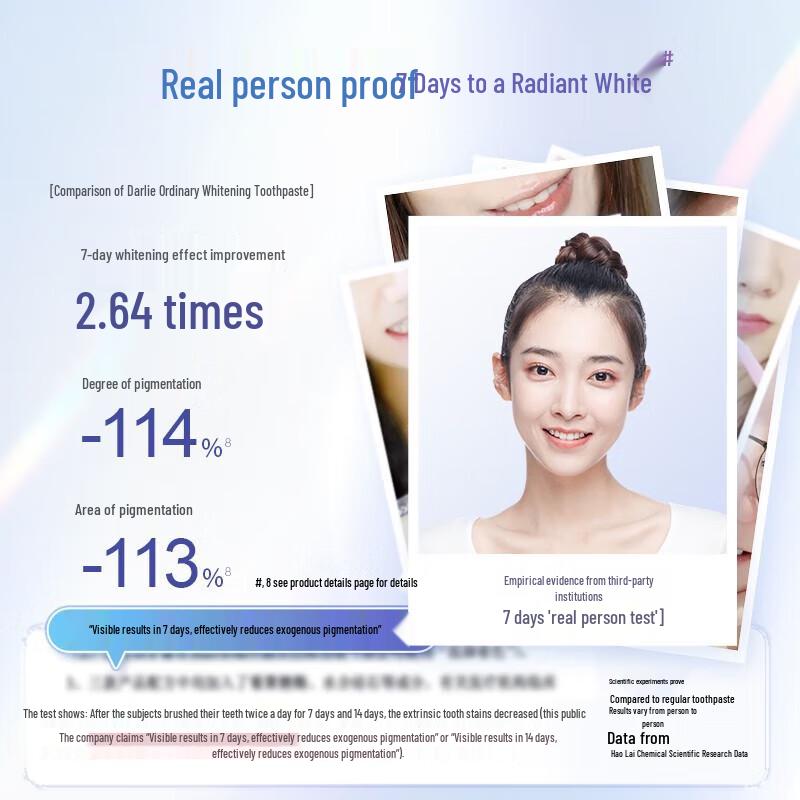 Darlie White Enzyme Peach Toothpaste (2-Pack)